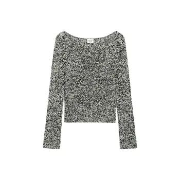 Massimo Dutti Knitwear Women's White/Black