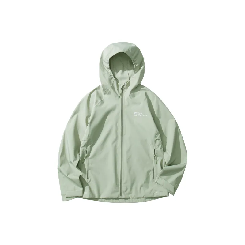 Jack Wolfskin Prelight Outdoor Hiking Waterproof And Windproof Windbreaker Jacket Women's-0