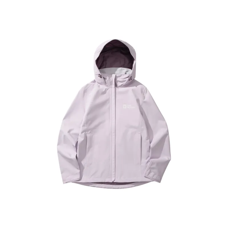 Jack Wolfskin Outdoor Hiking Waterproof And Windproof Windbreaker Jacket Women's-3