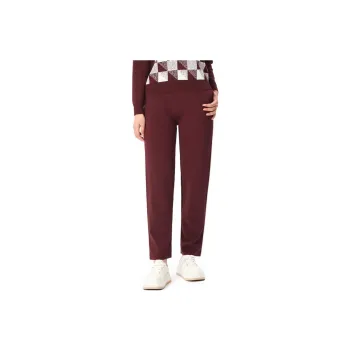 XII BASKET Casual Pants Women's Burgundy