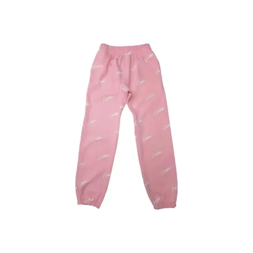 Corteiz All Over Print Joggers Wavy Pink