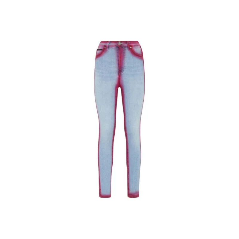 PHILIPP PLEIN Super Fluo High rise Jeggings-0