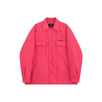 WE11DONE FW24 Puffer Jacket Women's Pink