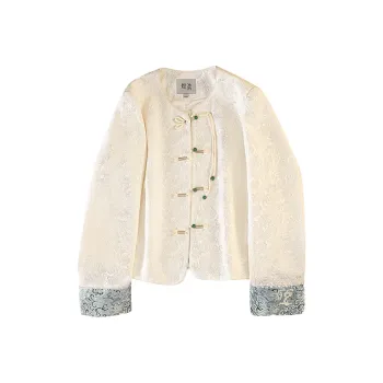 TOUCH Cropped Coat Women's Ecru
