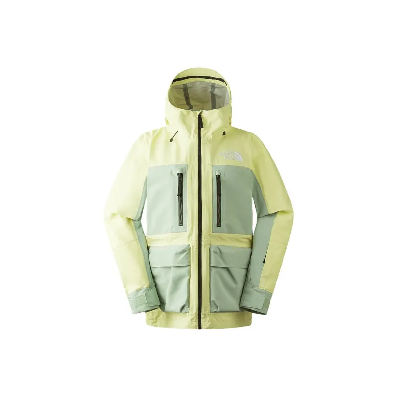 THE NORTH FACE Waterproof, Windproof, And Breathable Windbreaker Jacket Women's Vanilla Mint-0