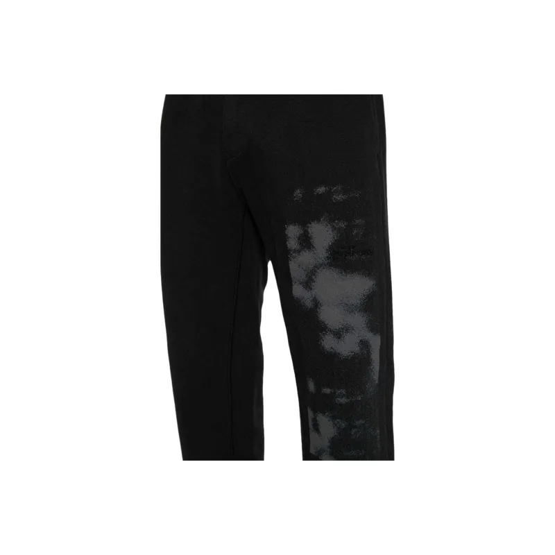STONE ISLAND Knitted Sweatpants Men's Black-4