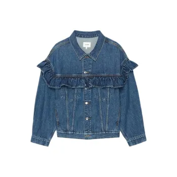 FRAME SS25 Denim Jacket Women's Blue