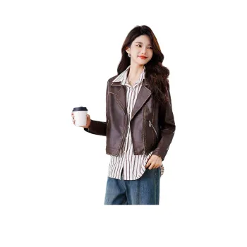 Yi Mengyuan Leather Jacket Women's