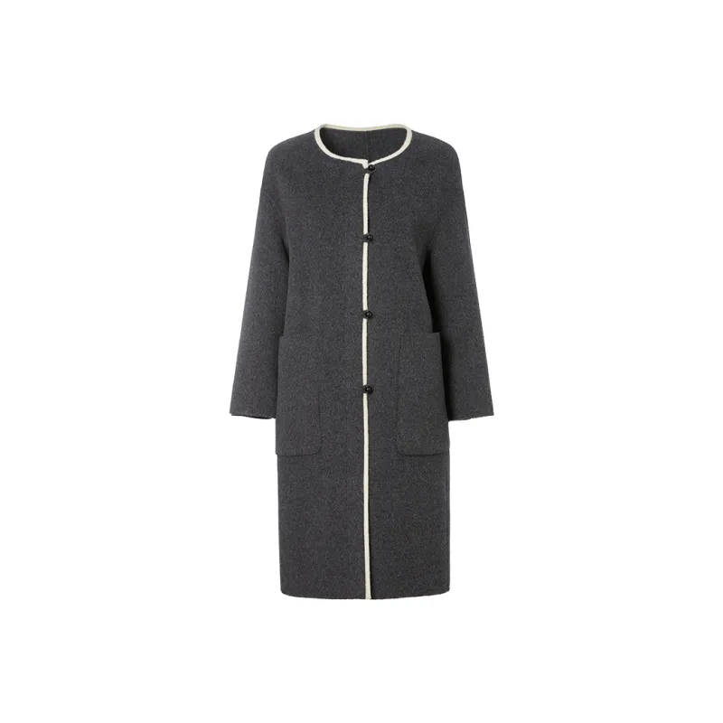 Mambe Coats Women's Dark Gray-0