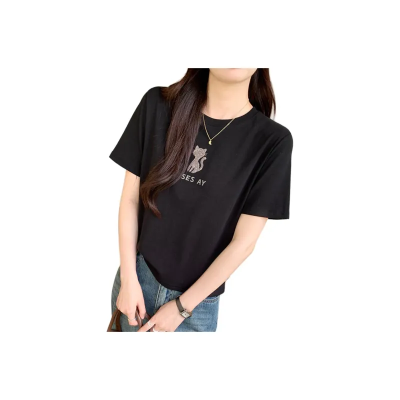 JECCI FIVE Set in Sleeve T Shirt Women's-4