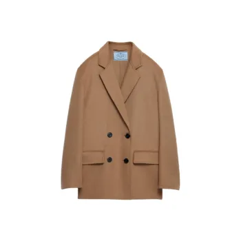 PRADA SS25 Business Suit Women's Camel