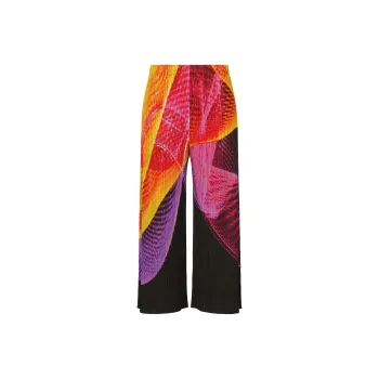 PLEATS PLEASE ISSEY MIYAKE FW24 Casual Pants Women's Red