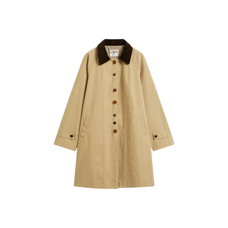 Octopus Me Trench Coats Women's-4