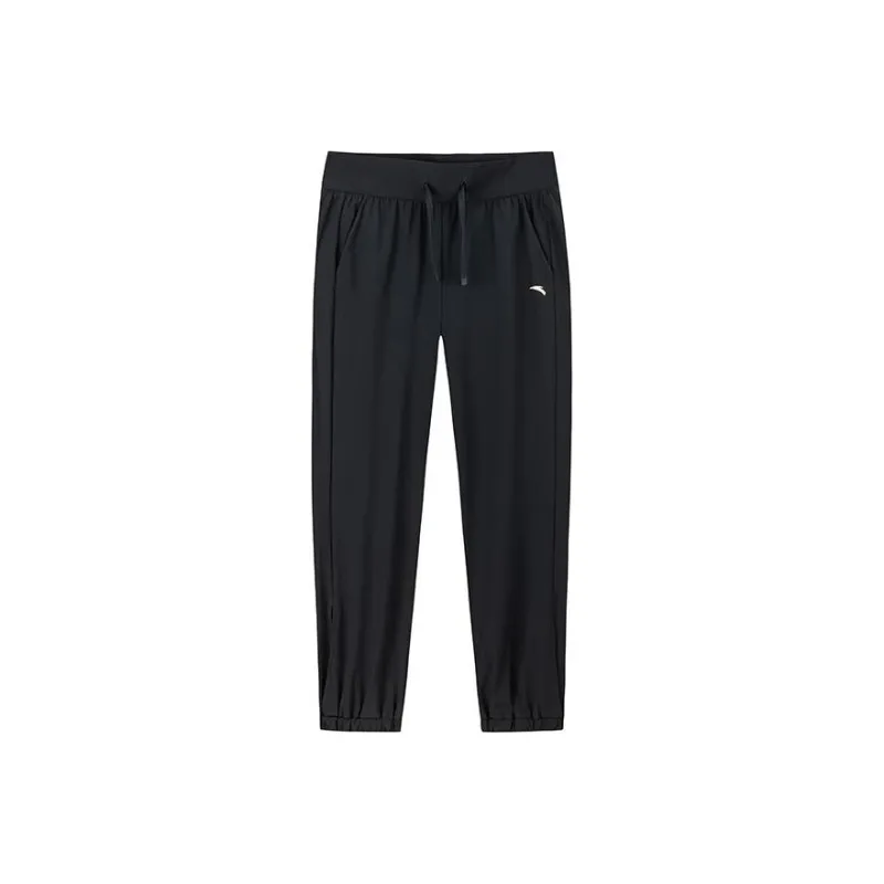 Anta Variety Training Collection Casual Pants Women's Basic Black-0