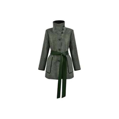DIFFIE RIEGER Coats Women's Green