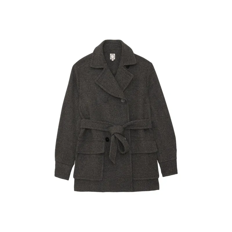 INES DE LA FRESSANGE Coat Women's Gray-0