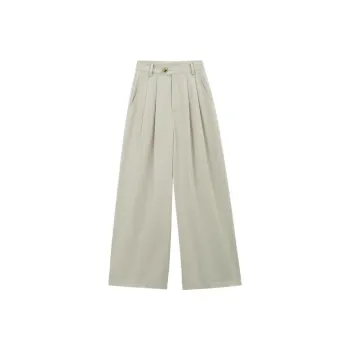 Xu Daqing Casual Pants Women's Cream Apricot Kernels