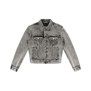 SMFK Denim Jacket Unisex Dusty Gray
