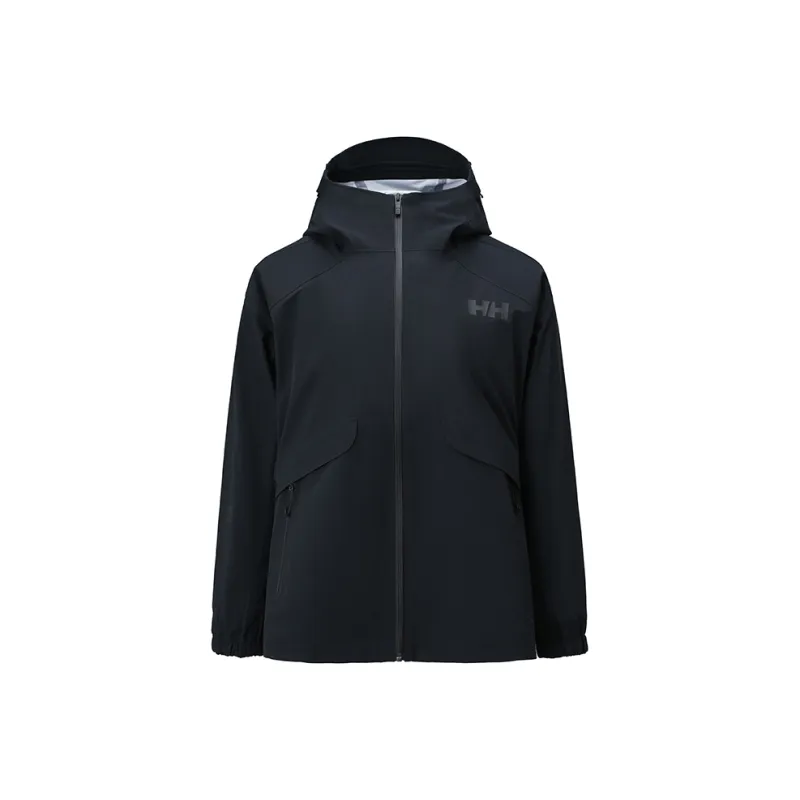 HELLY HANSEN SS25 Hiking Outdoor Hiking Water Resistant Windproof Breathable Windbreaker Jacket Women's-4