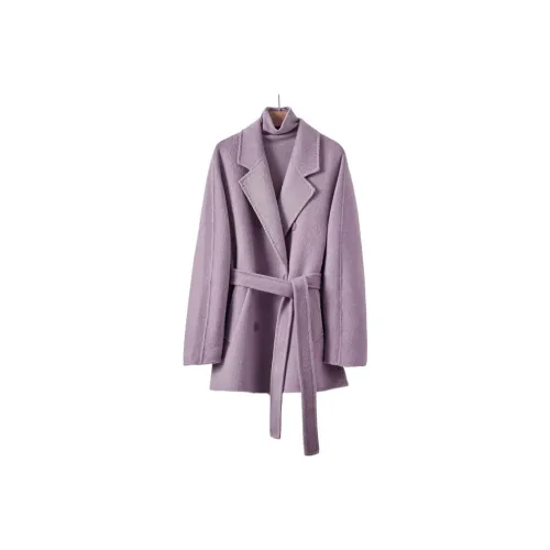 Mambe Coat Women's Macaron Purple