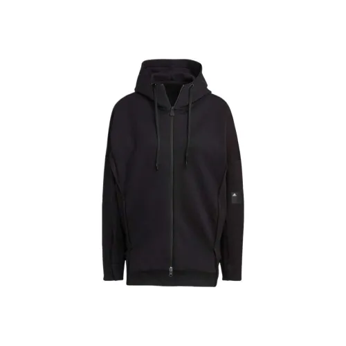 Adidas Mission Victory Velvet-feel Coat Women's Black