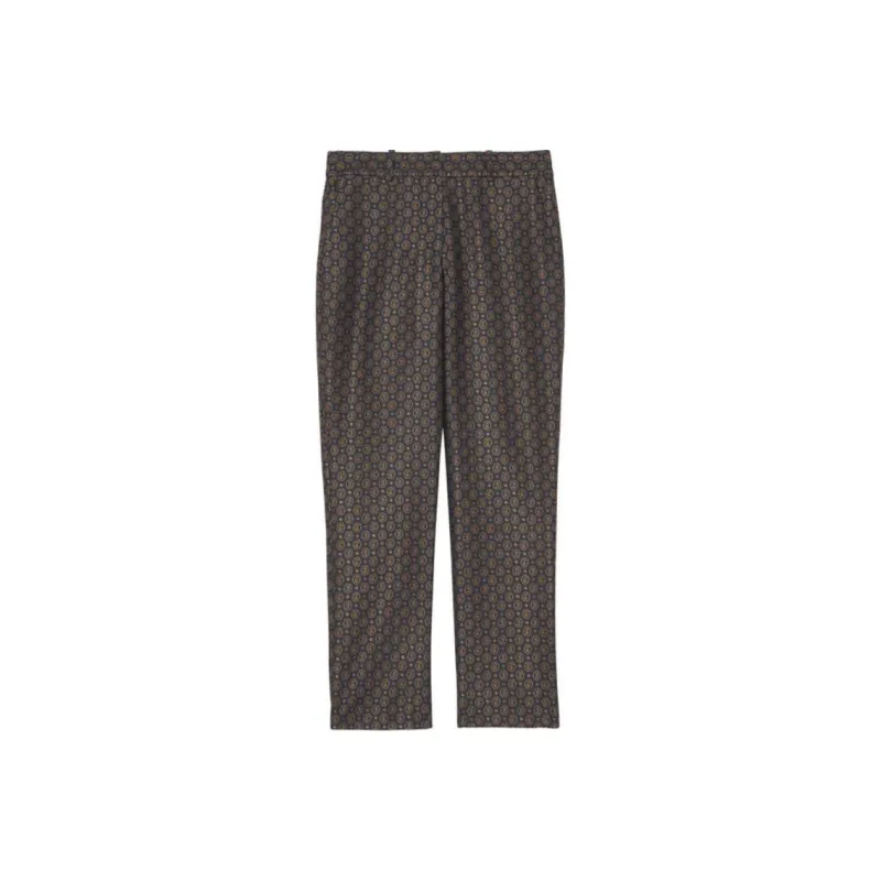 INES DE LA FRESSANGE Casual Pants Women's Brown Black-0