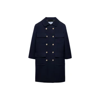 PRADA Coats Women's Marine Blue