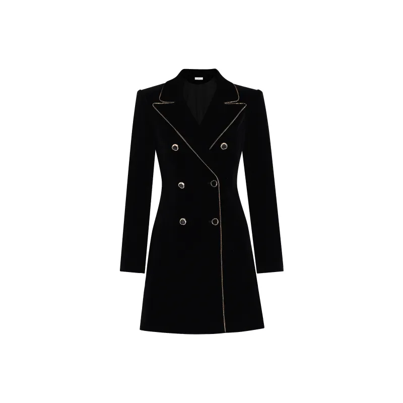 AUI Long Sleeved Dresses Women's Black-0