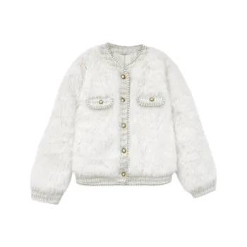 Icicofficial Furs Women's White Fur