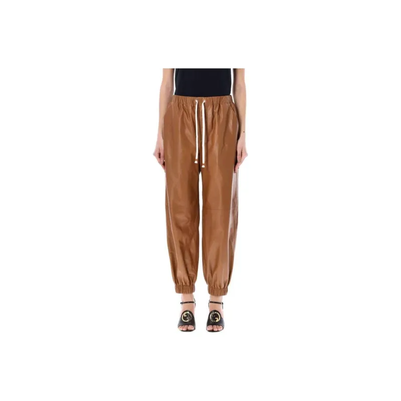 GUCCI Casual Pants Women's Brown-0