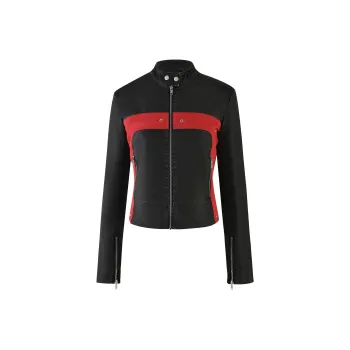 I.AM.GIA DAYNA JACKET Leather Jacket Women's BLACK/Black