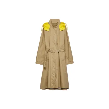 PRADA Trench Coat Women's Khaki