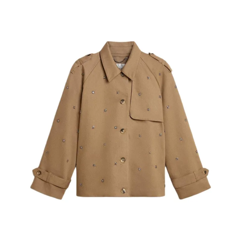Golden Goose Embellished Trench Jacket-0