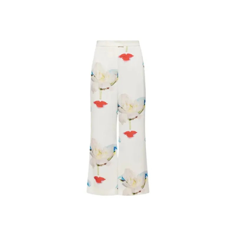 Marella Casual Pants Women's White-0