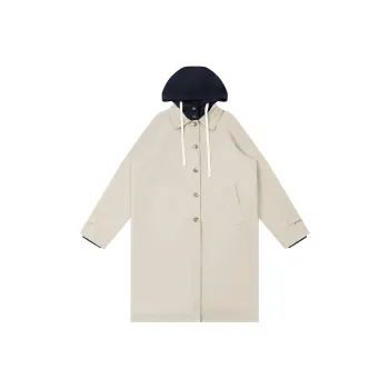 FAIRFAFO Trench Coat Women's Khaki