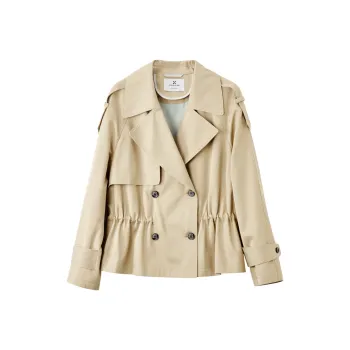 XIANGYING Trench Coats Women's