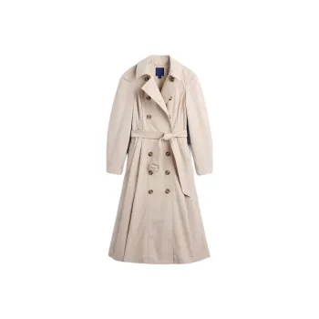 GAP Premium Series SS25 Trench Coat Women's Khaki