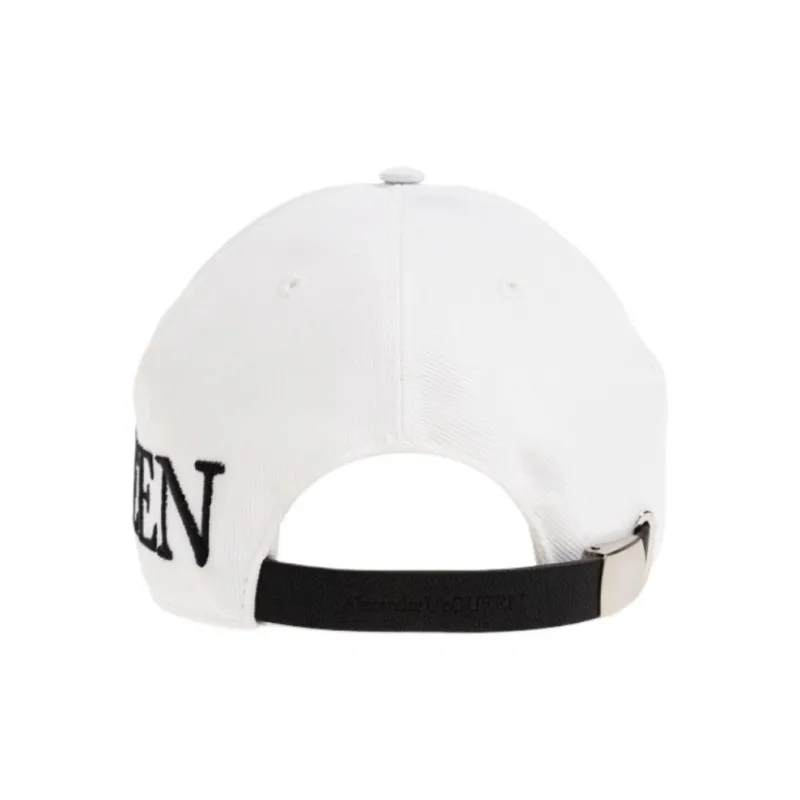 Alexander McQueen Logo Embroidered Baseball Cap-2