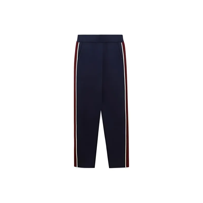 XII BASKET Casual Pants Women's Navy Blue-0