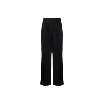 MSGM High Waist Straight Leg Pants