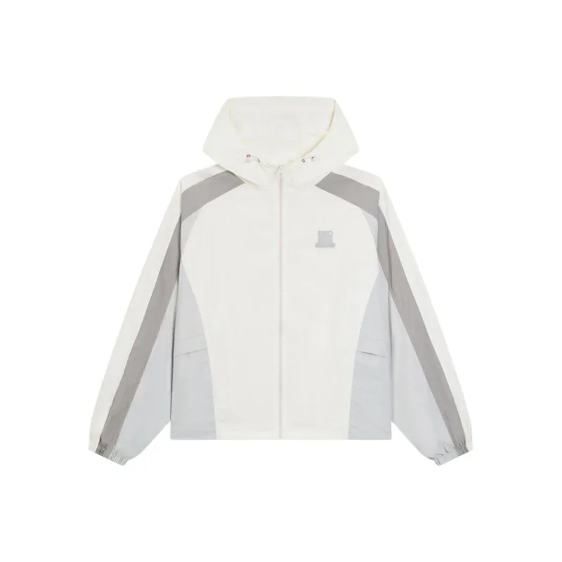 XTEP Trench Coat Women's Raw White/Yunfeng Gray/Sand Gray-0