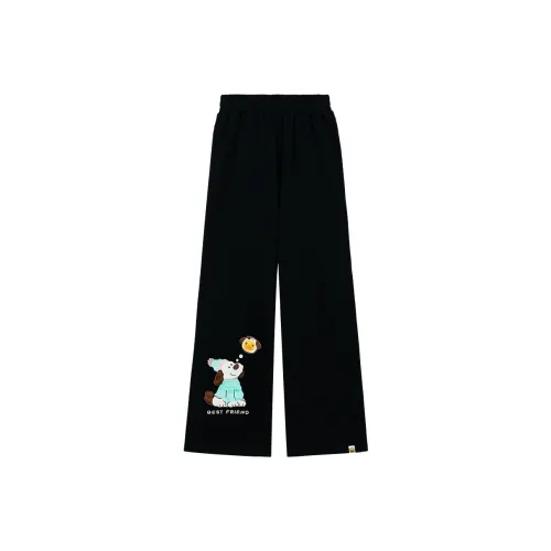B.Duck Casual Pants Women's Black
