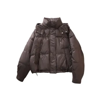 TOUCH Puffer Jacket Women's Dark Coffee