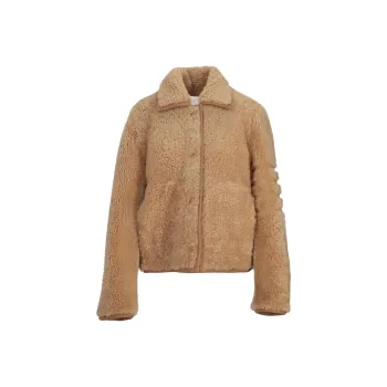THOM BROWNE Button up Shearling Jacket
