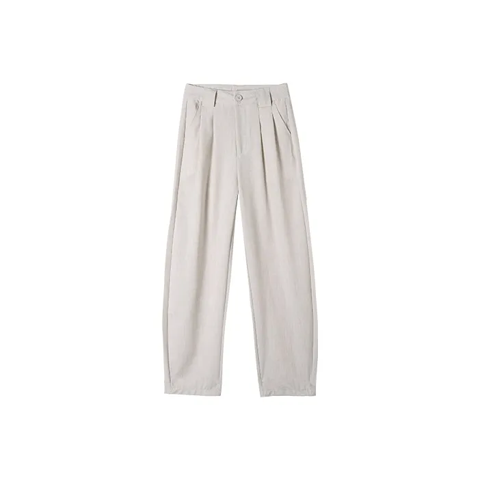 HIPPIEMISS Casual Pants Women's Greige-0