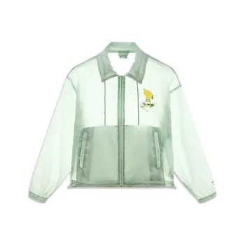 LiNing Sports Life Collection Trench Coat Women's Ice Fat Green