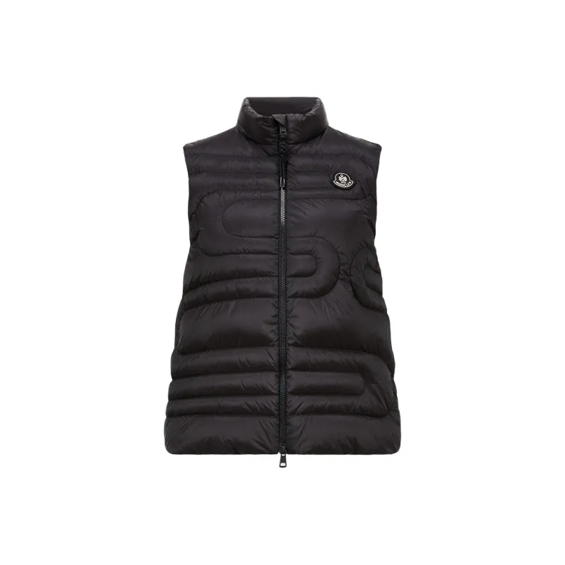 Moncler Xihu Logo Patch Down Vest-0