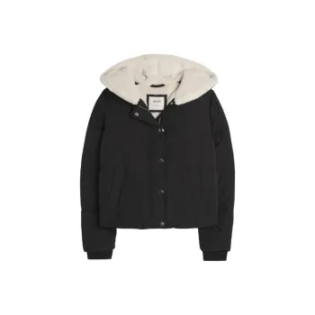 Hollister Puffer Jacket Women's Black