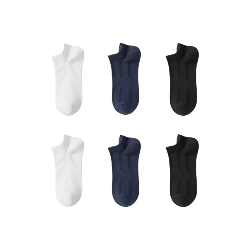 LUYOUYE Ankle Socks Men's 6 Pack-0