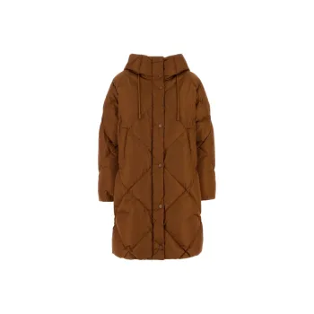 WEEKEND MaxMara Guelfo Quilted Hooded Puffer Coat